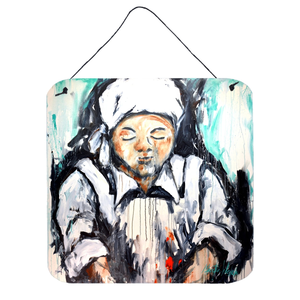 Melted Heart Wall or Door Hanging Prints