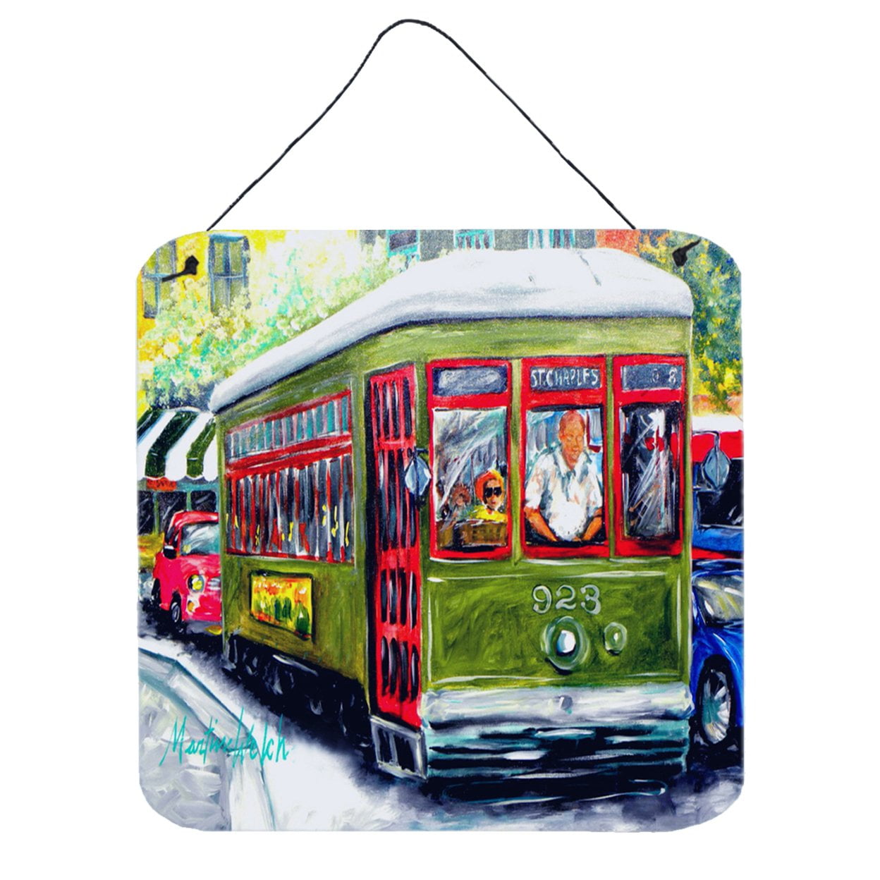 Streetcar Mid Summer Wall or Door Hanging Prints