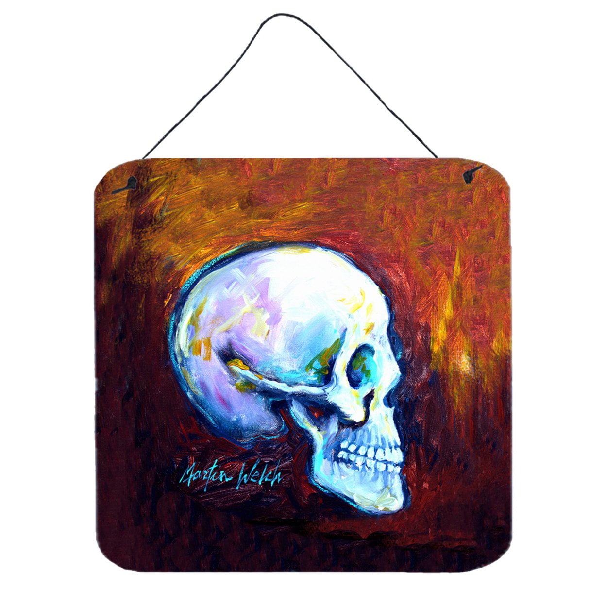 Skeleton My Best Side Wall or Door Hanging Prints