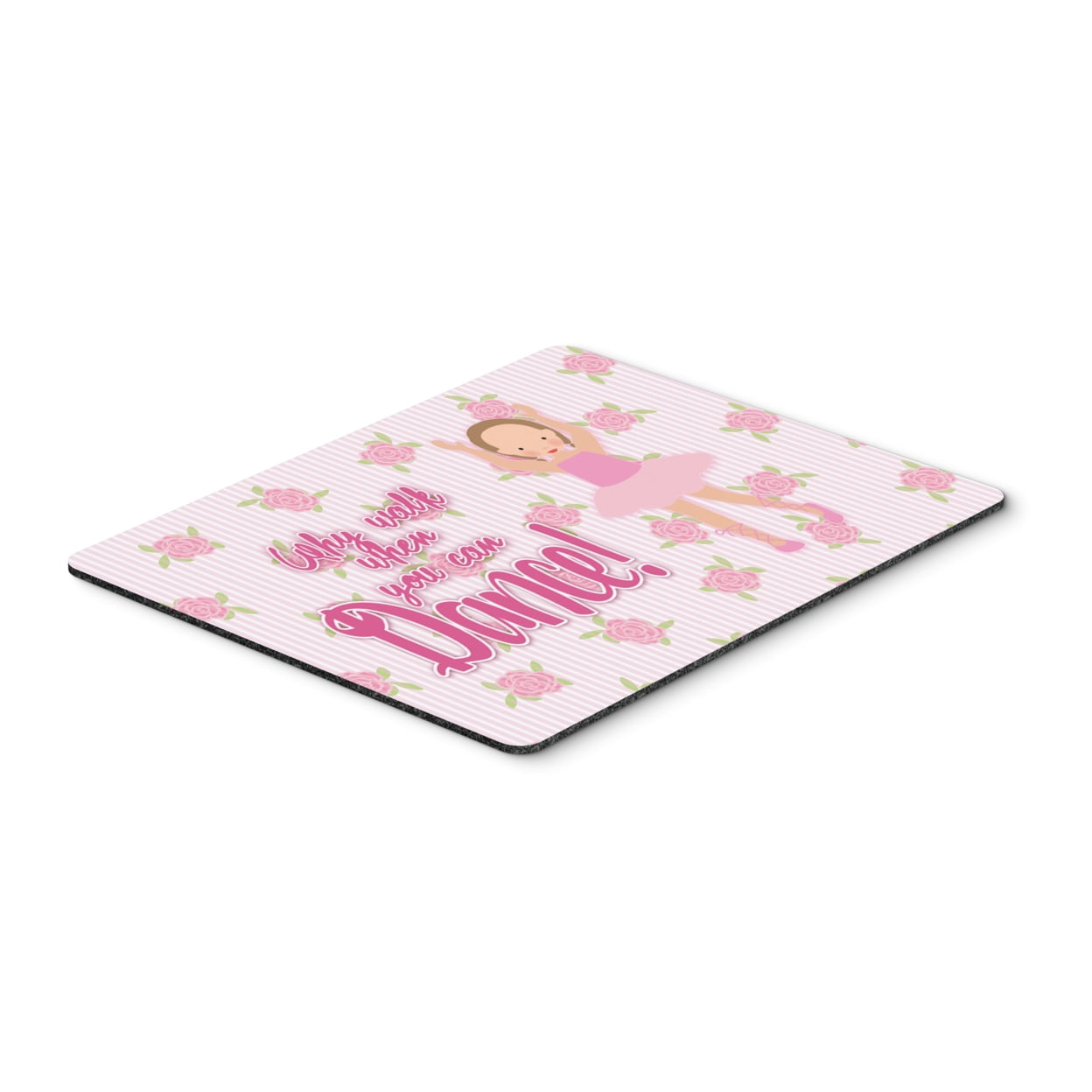 Ballet Brown Short Hair Mouse Pad, Hot Pad or Trivet
