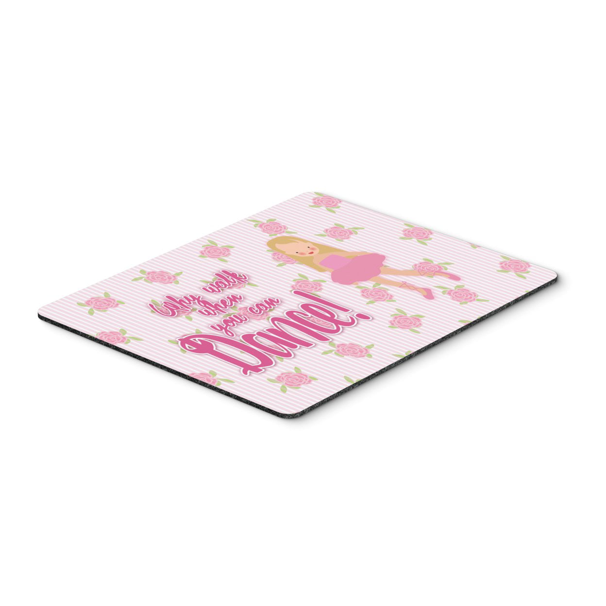 Ballet Long Blonde Hair Mouse Pad, Hot Pad or Trivet