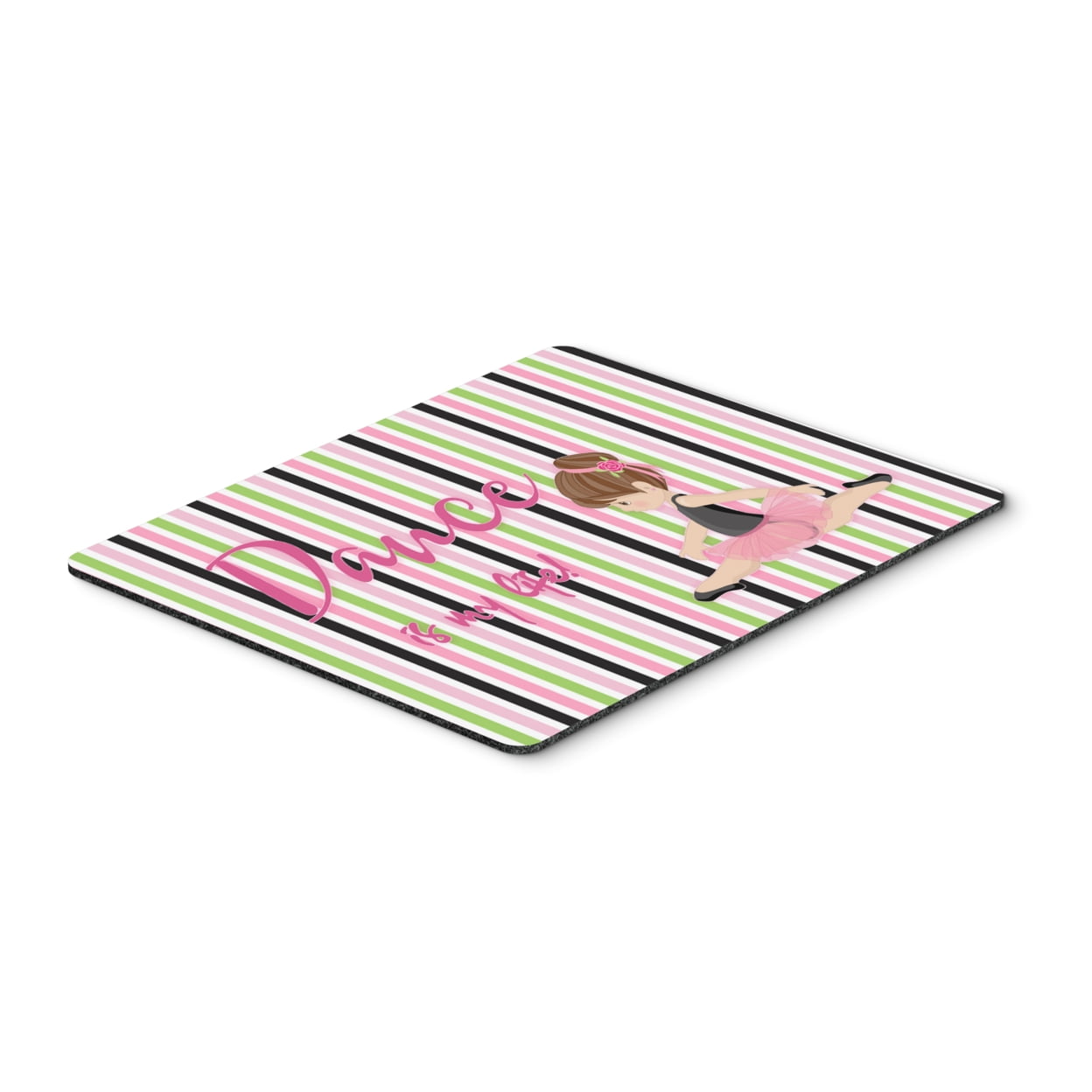 Ballet Dance is My Life Brunette Mouse Pad, Hot Pad or Trivet