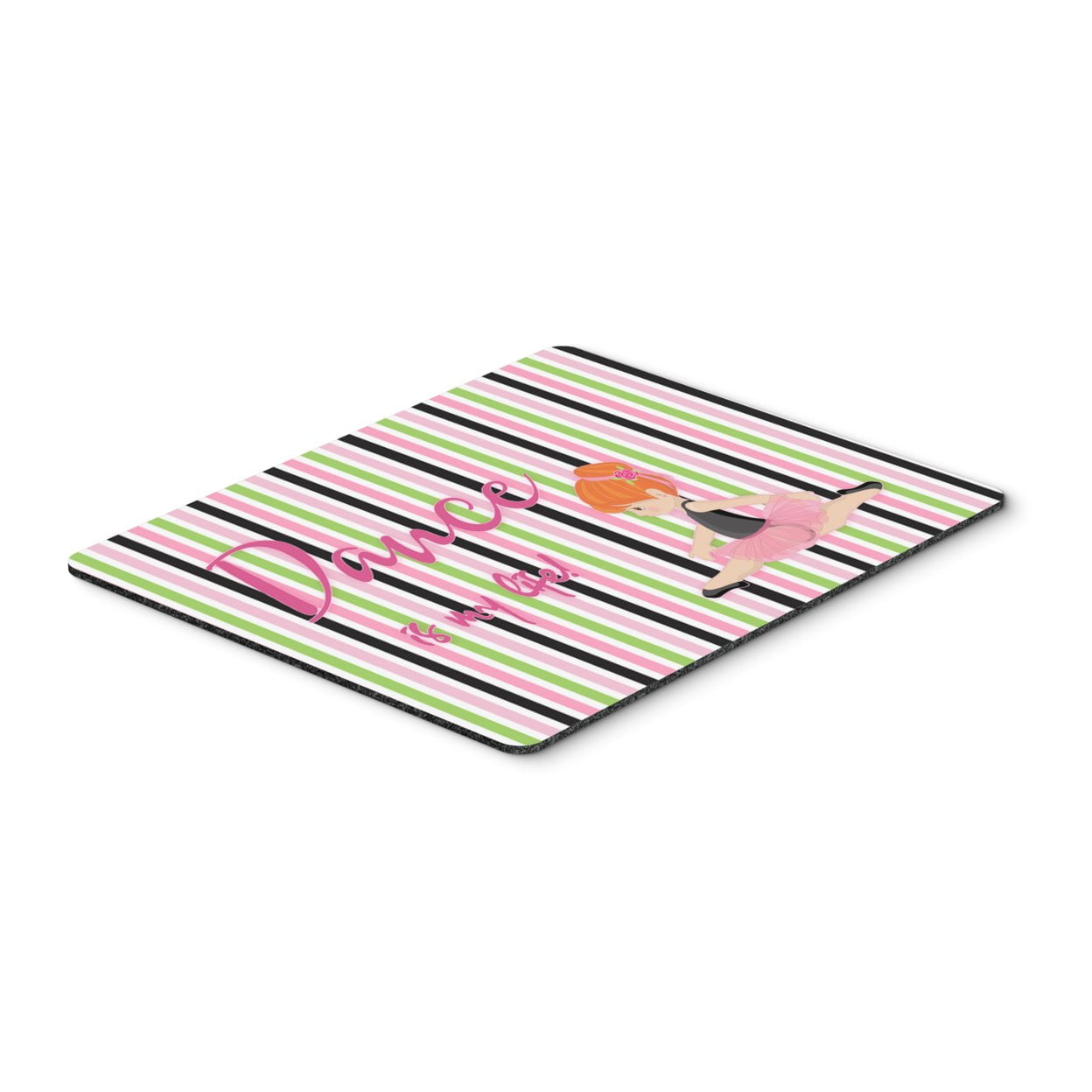 Ballet Dance is My Life Red Mouse Pad, Hot Pad or Trivet