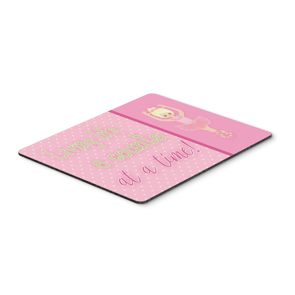 Ballet in 8 Counts Blonde Mouse Pad, Hot Pad or Trivet