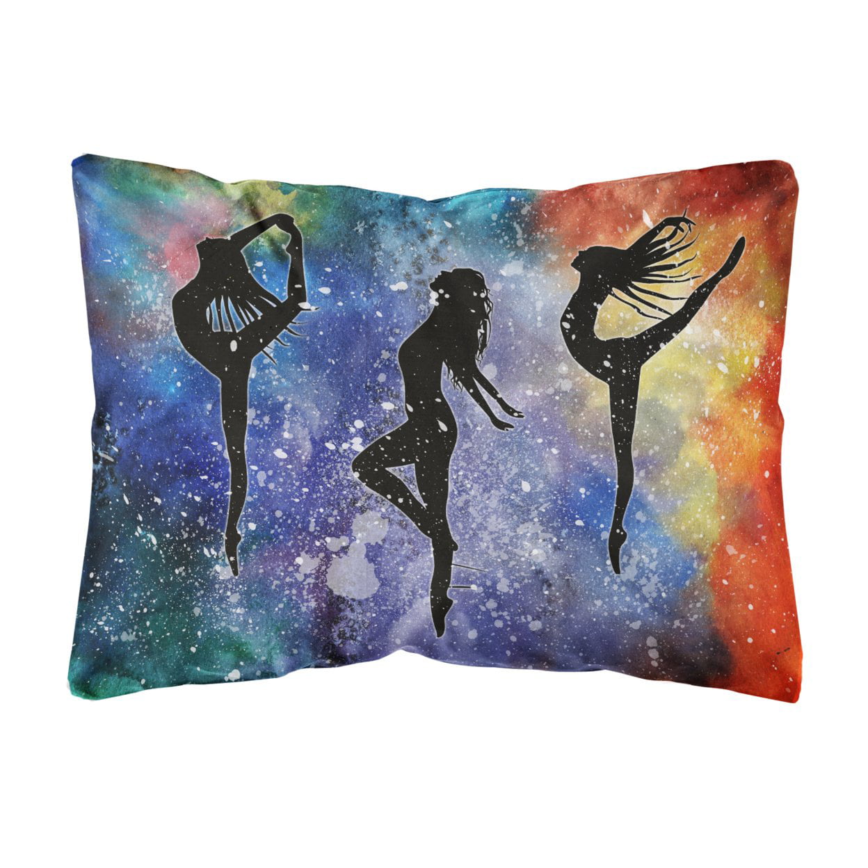Dancers Canvas Fabric Decorative Pillow