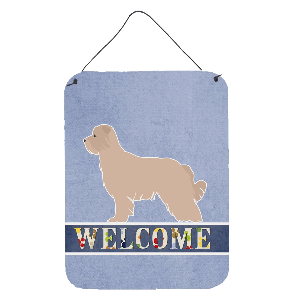 Pyrenean Shepherd Welcome Wall or Door Hanging Prints