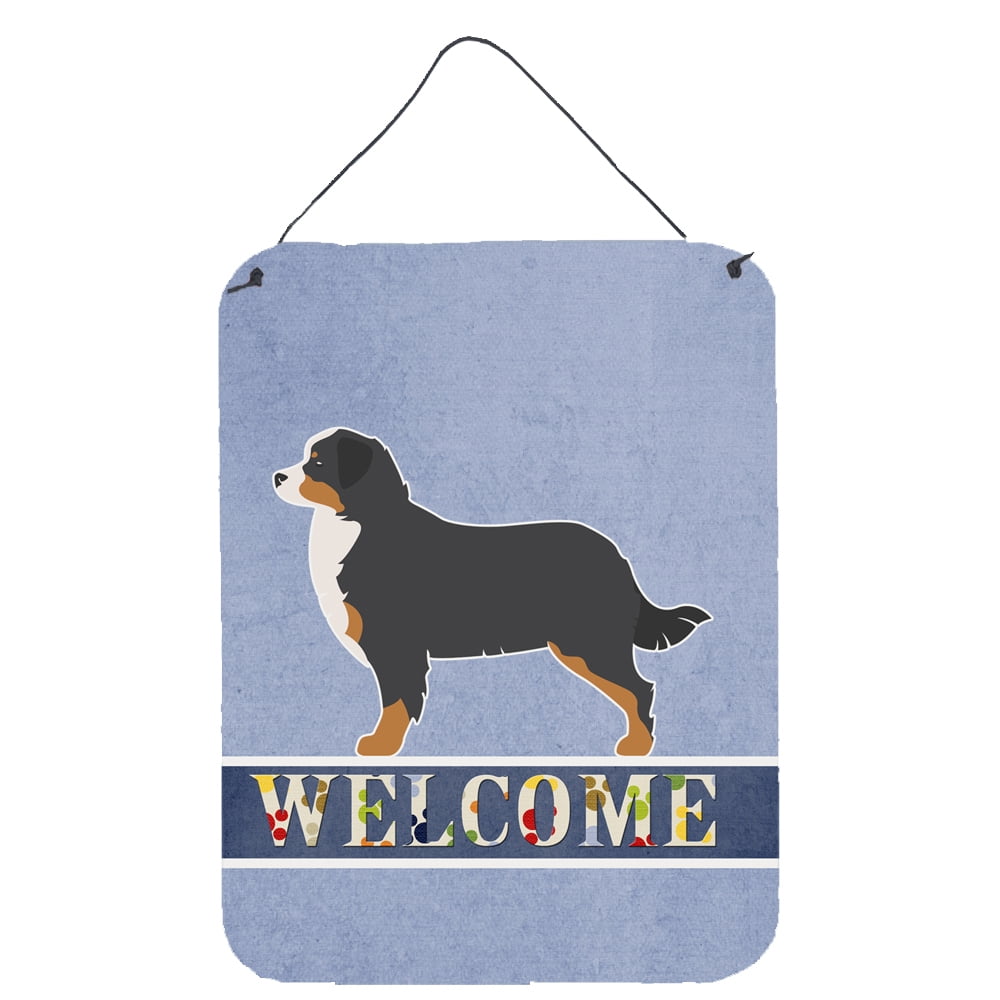Bernese Mountain Dog Welcome Wall or Door Hanging Prints