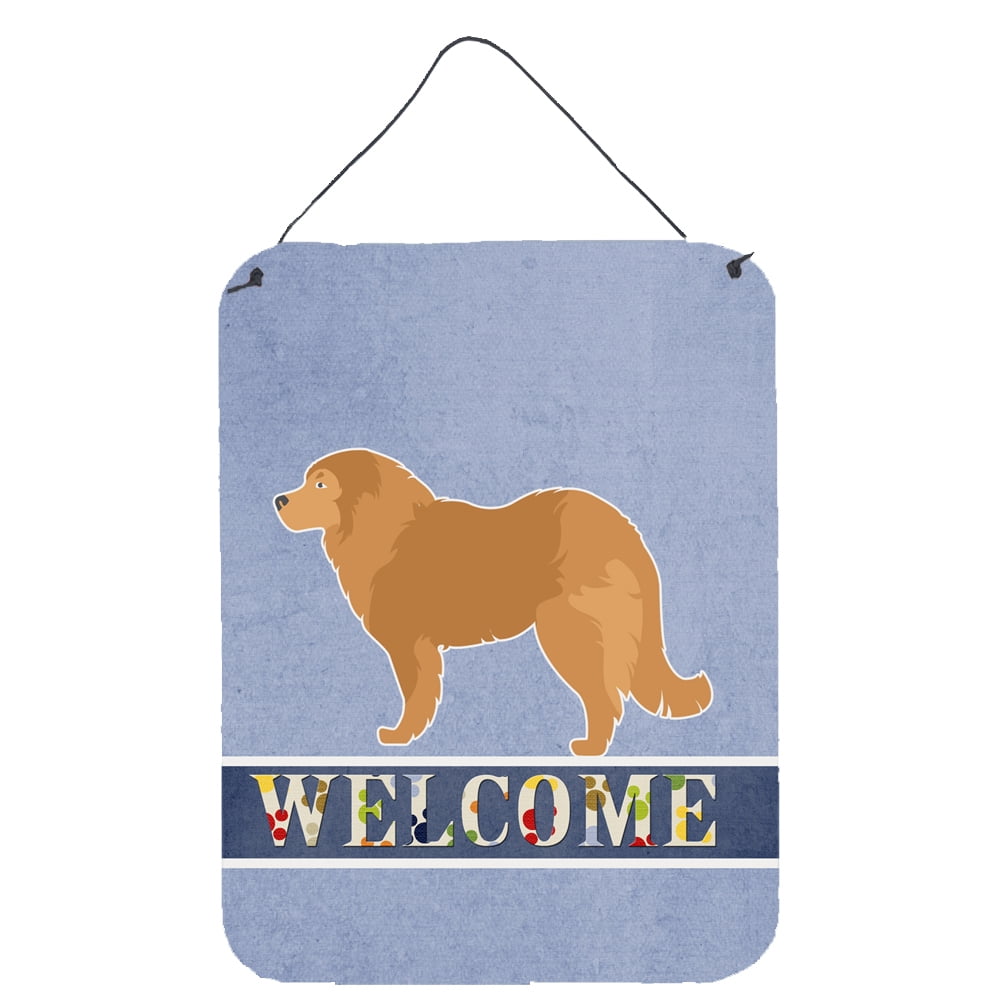 Caucasian Shepherd Dog Welcome Wall or Door Hanging Prints