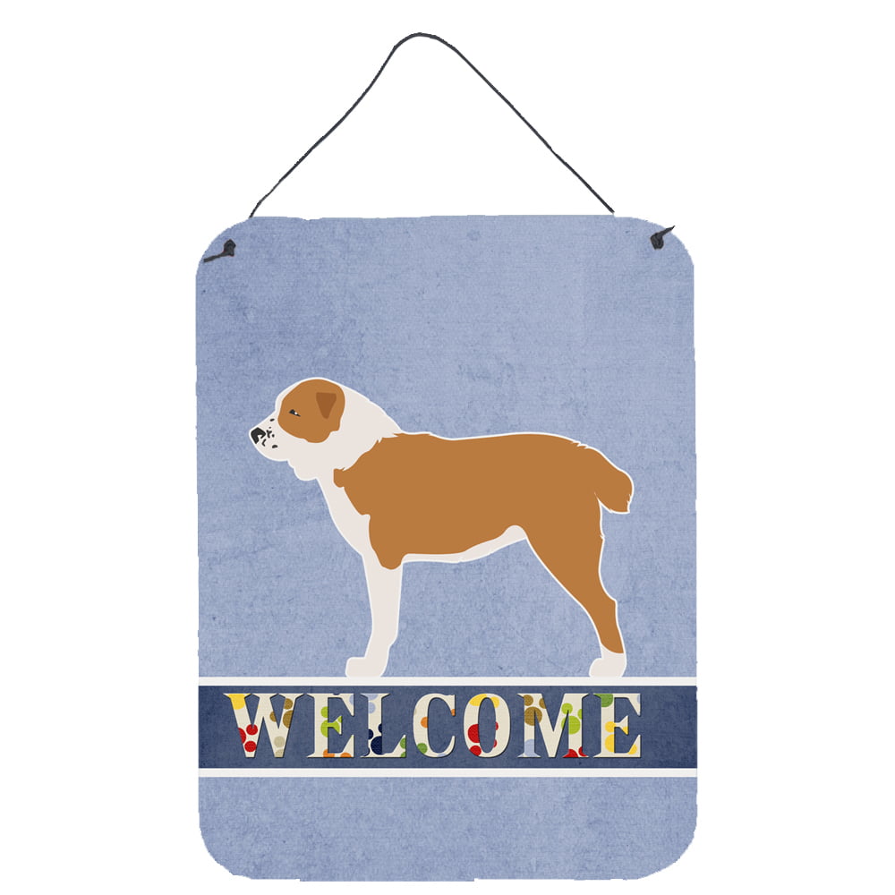 Central Asian Shepherd Dog Welcome Wall or Door Hanging Prints