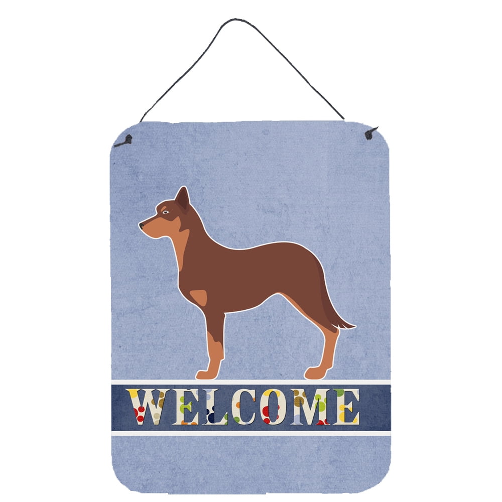 Australian Kelpie Dog Welcome Wall or Door Hanging Prints