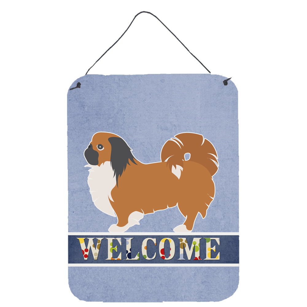 Pekingese Welcome Wall or Door Hanging Prints