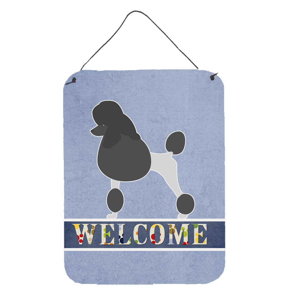 Poodle Welcome Wall or Door Hanging Prints