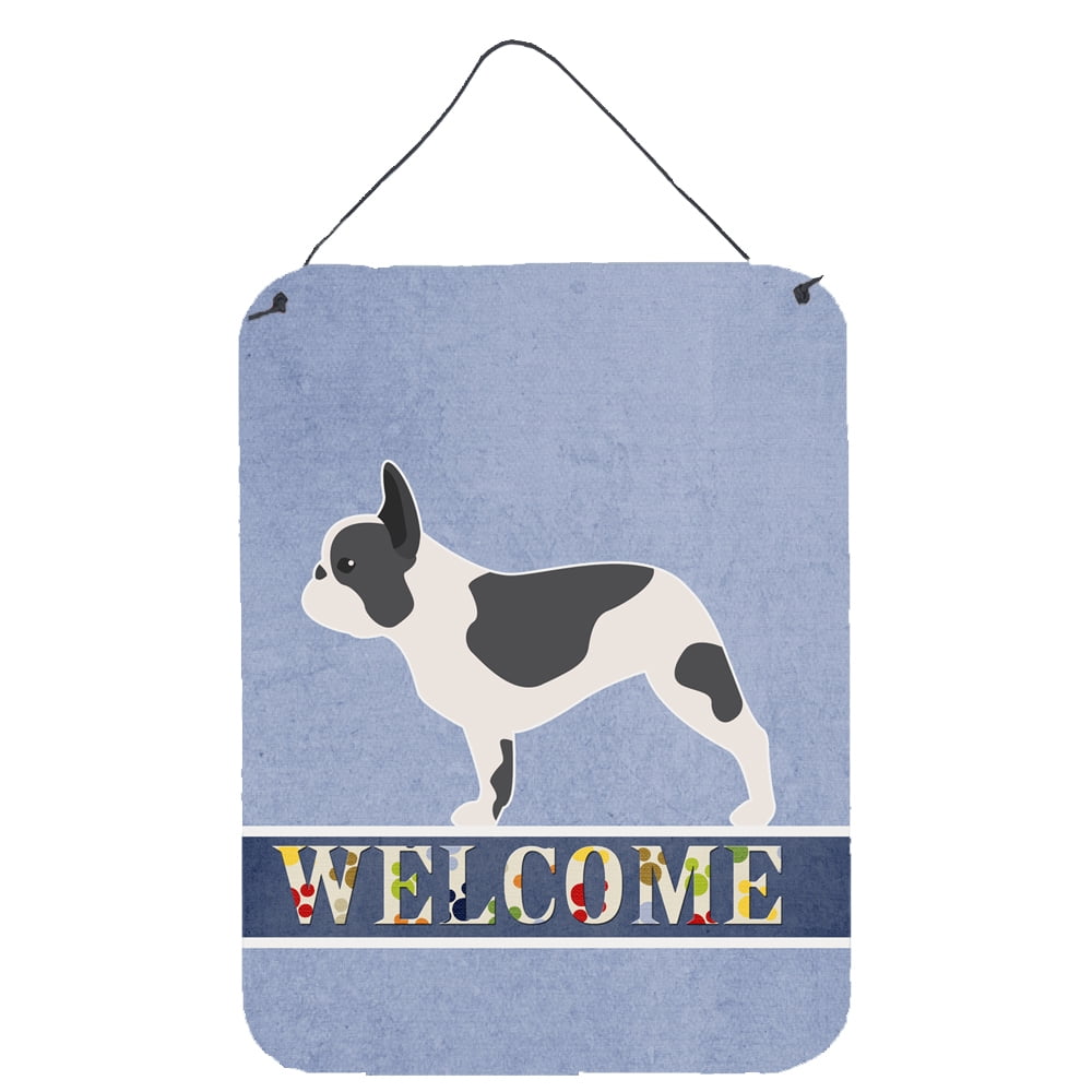 French Bulldog Welcome Wall or Door Hanging Prints