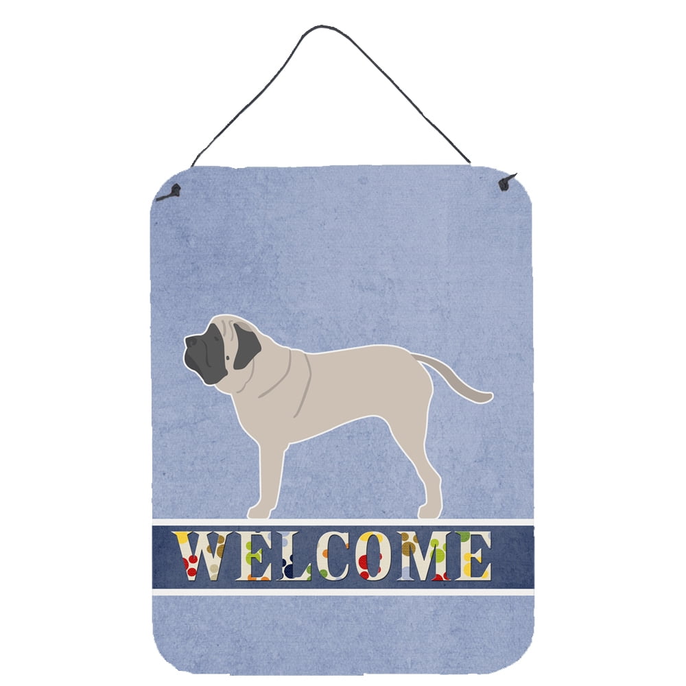 English Mastiff Welcome Wall or Door Hanging Prints