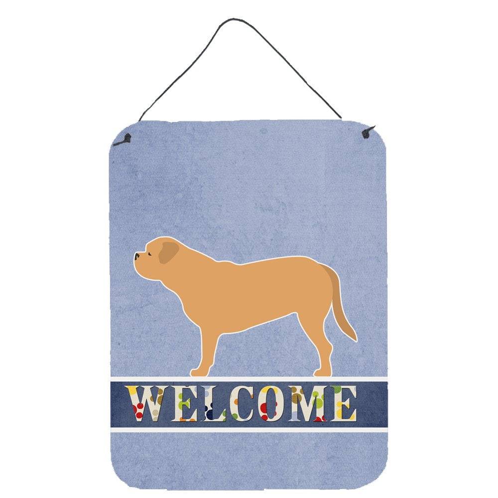 Dogue de Bordeaux Welcome Wall or Door Hanging Prints