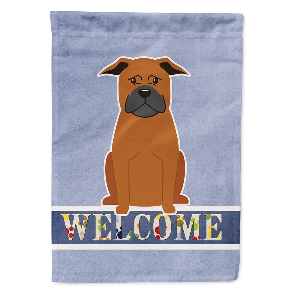 Chinese Chongqing Dog Welcome Garden Size Flag