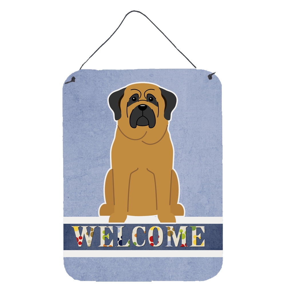 Mastiff Welcome Wall or Door Hanging Prints