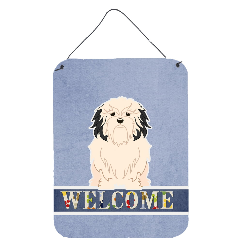 Lowchen Welcome Wall or Door Hanging Prints