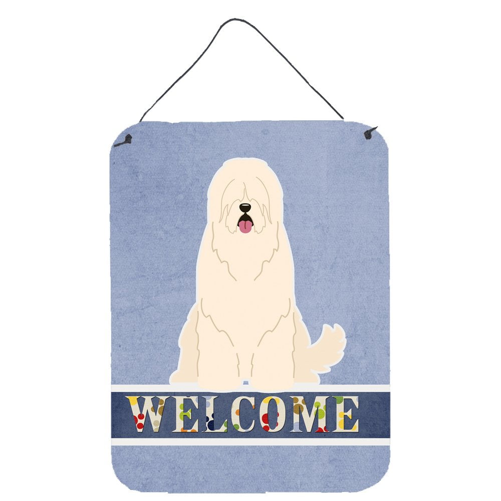 South Russian Sheepdog Welcome Wall or Door Hanging Prints