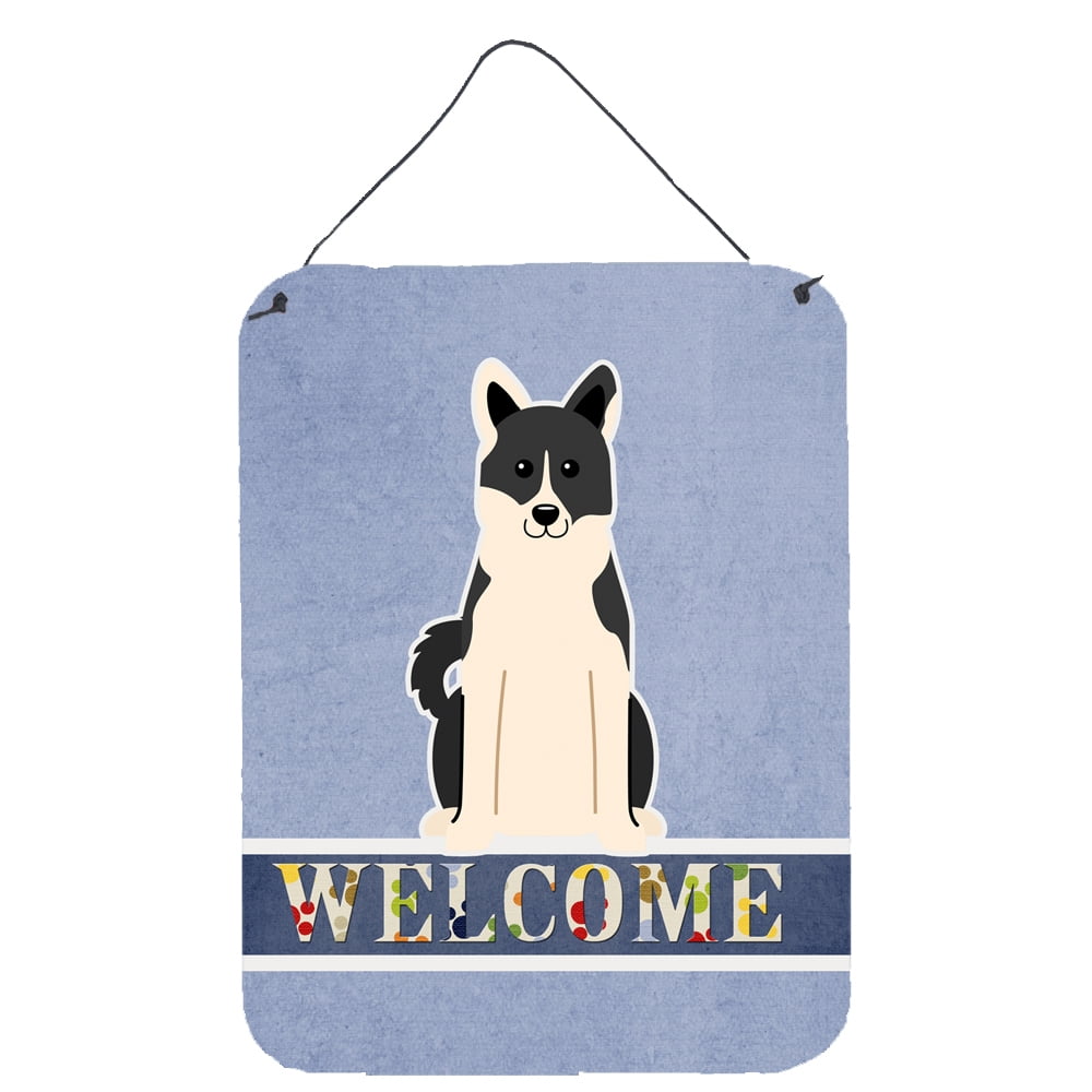 Russo-European Laika Spitz Welcome Wall or Door Hanging Prints