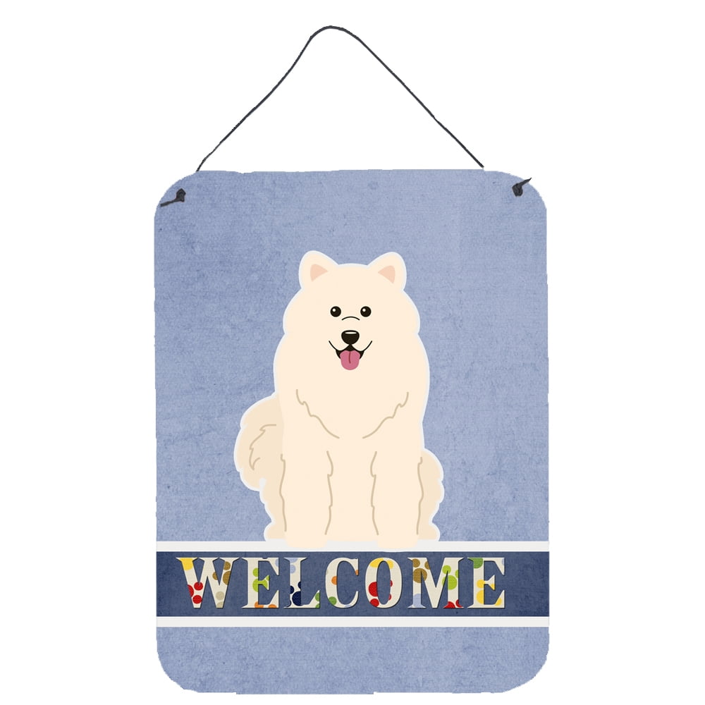 Samoyed Welcome Wall or Door Hanging Prints
