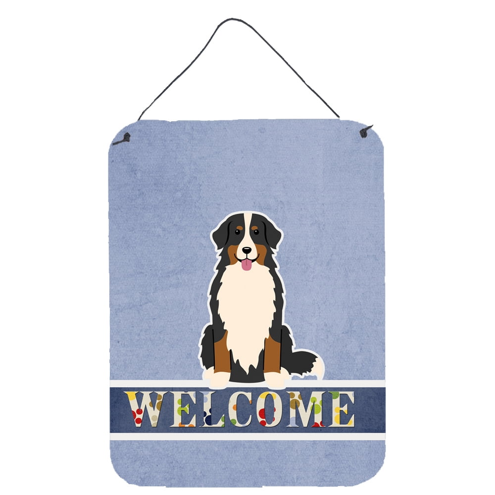 Bernese Mountain Dog Welcome Wall or Door Hanging Prints