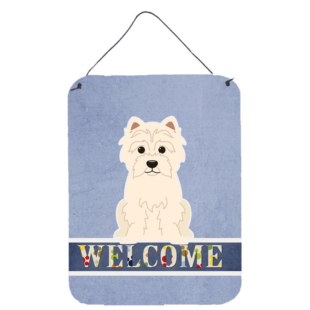 Westie Welcome Wall or Door Hanging Prints