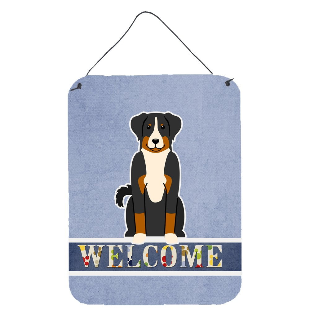 Appenzeller Sennenhund Welcome Wall or Door Hanging Prints