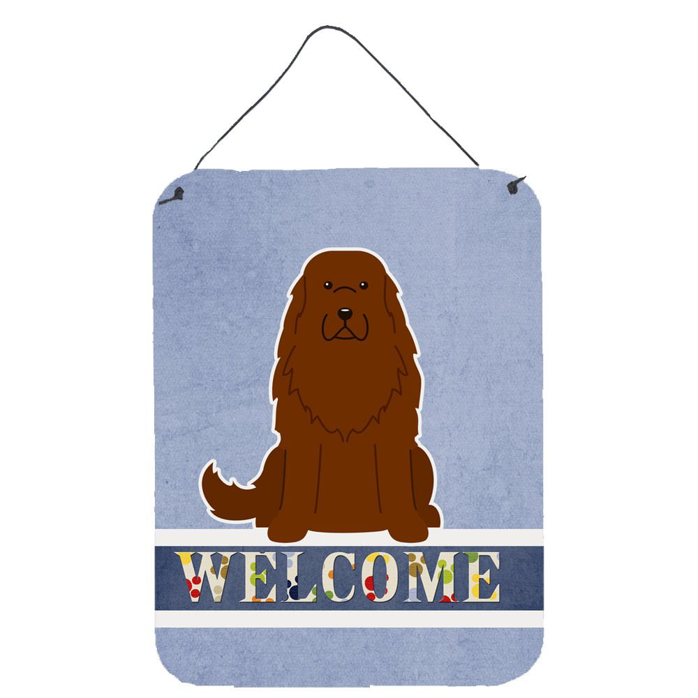 Caucasian Shepherd Dog Welcome Wall or Door Hanging Prints