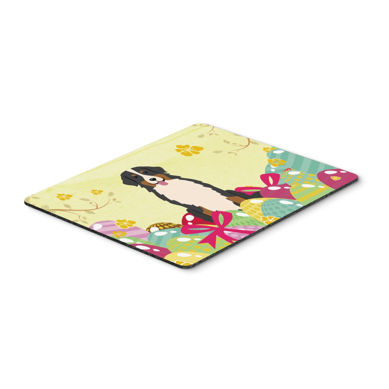 Easter Eggs Bernese Mountain Dog Mouse Pad, Hot Pad or Trivet