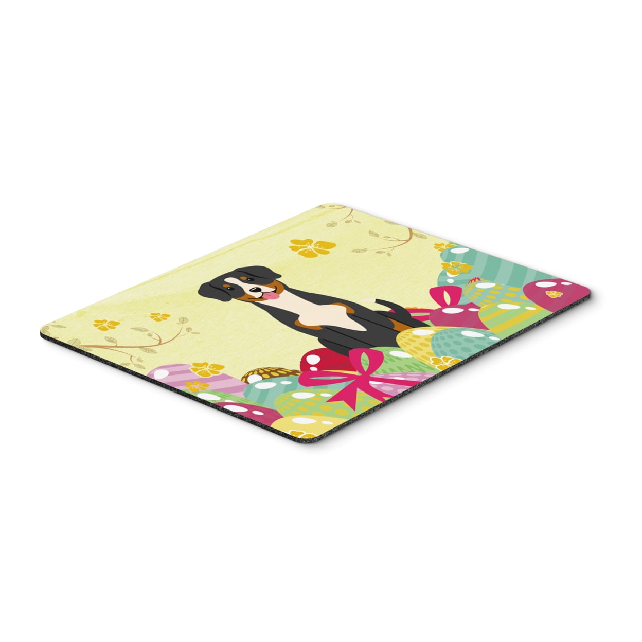 BB6038MP Easter Eggs Entlebucher Mouse Pad, Hot Pad or Trivet