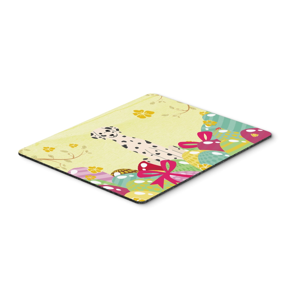 BB6097MP Easter Eggs Dalmatian Mouse Pad, Hot Pad or Trivet