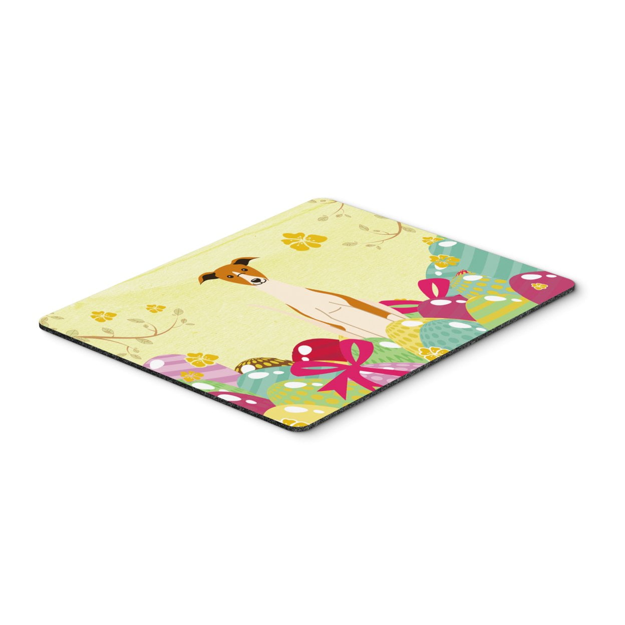 BB6099MP Easter Eggs Whippet Mouse Pad, Hot Pad or Trivet
