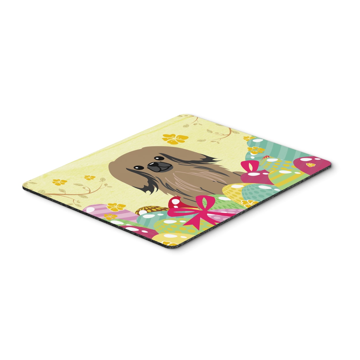 Easter Eggs Pekingnese Tan Mouse Pad, Hot Pad or Trivet