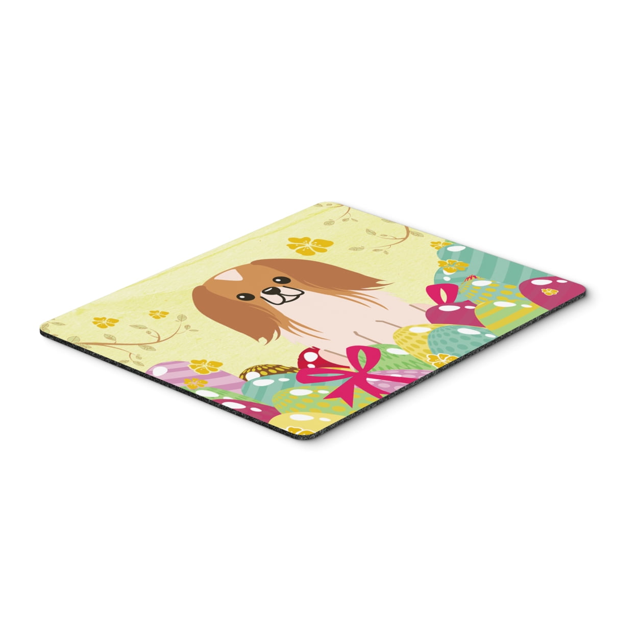 BB6103MP Easter Eggs Pekingnese Red White Mouse Pad, Hot Pad or Trivet