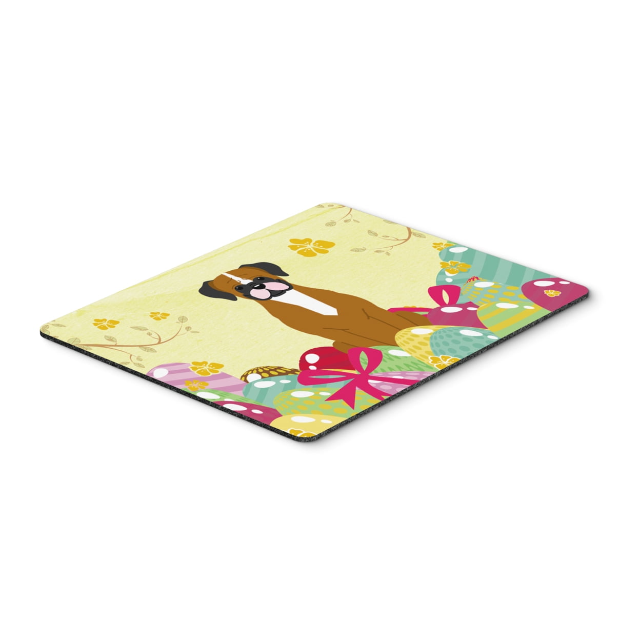 BB6116MP Easter Eggs Flashy Fawn Boxer Mouse Pad, Hot Pad or Trivet