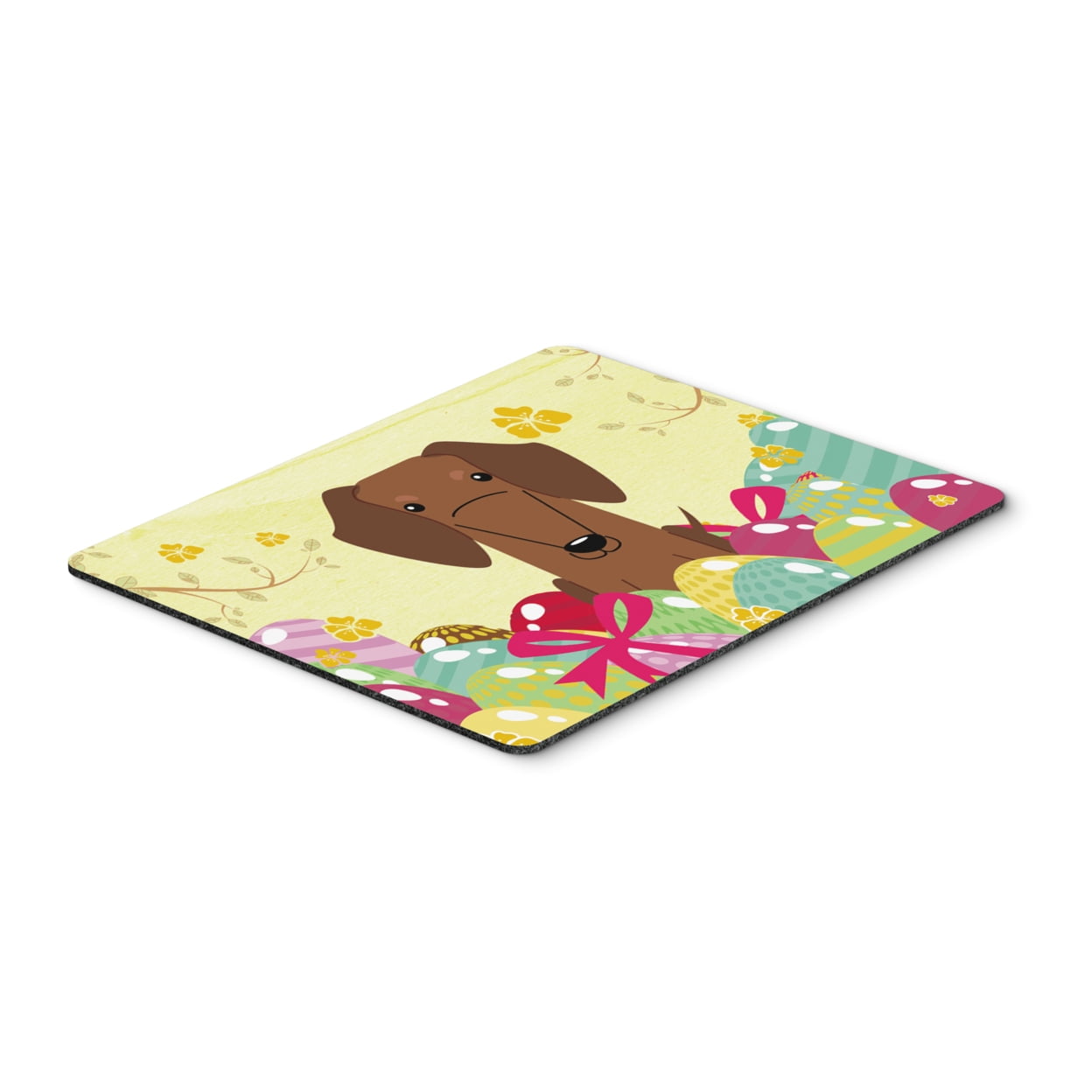BB6130MP Easter Eggs Dachshund Red Brown Mouse Pad, Hot Pad or Trivet