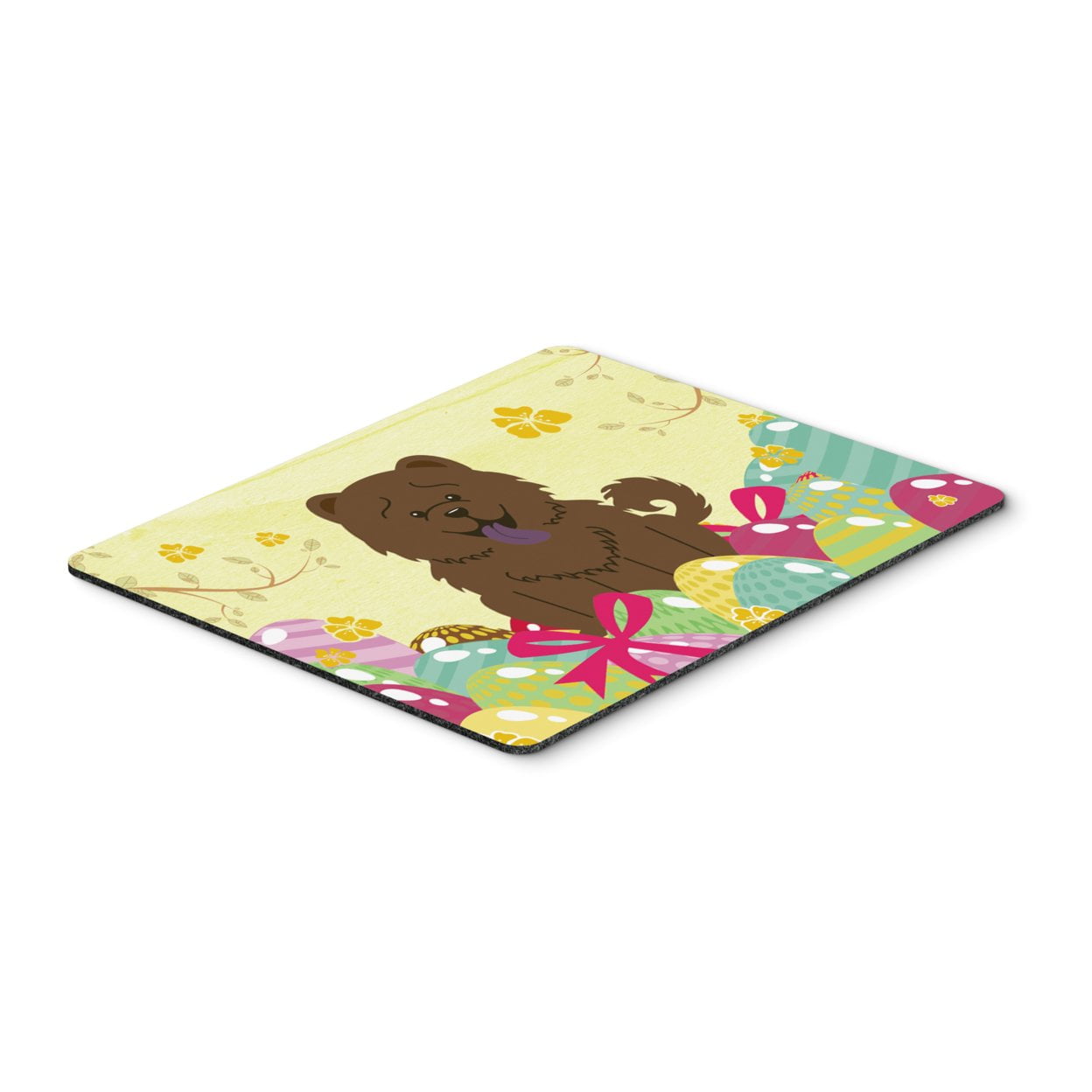 Easter Eggs Chow Chow Chocolate Mouse Pad, Hot Pad or Trivet