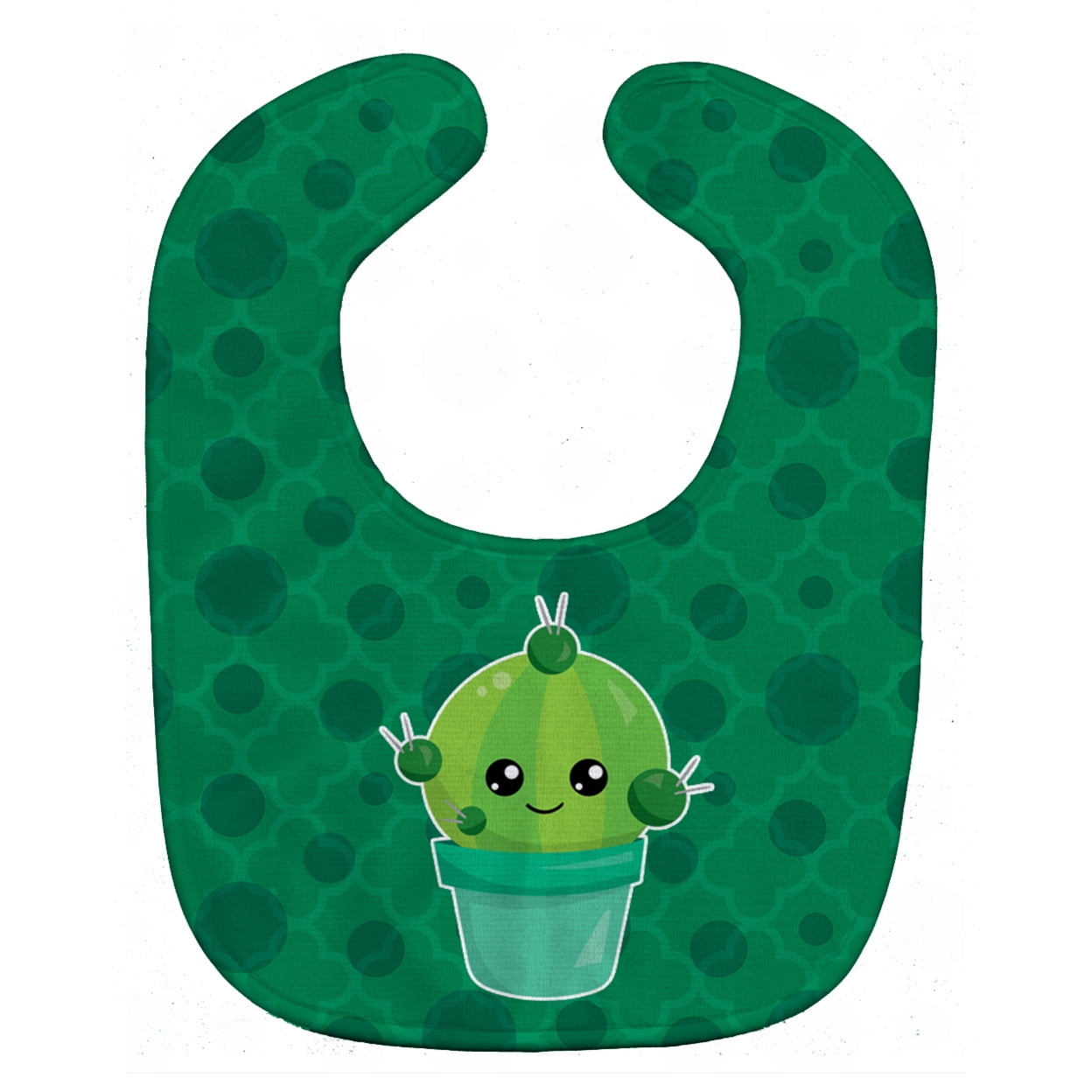 Cactus Polkadots Baby Bib
