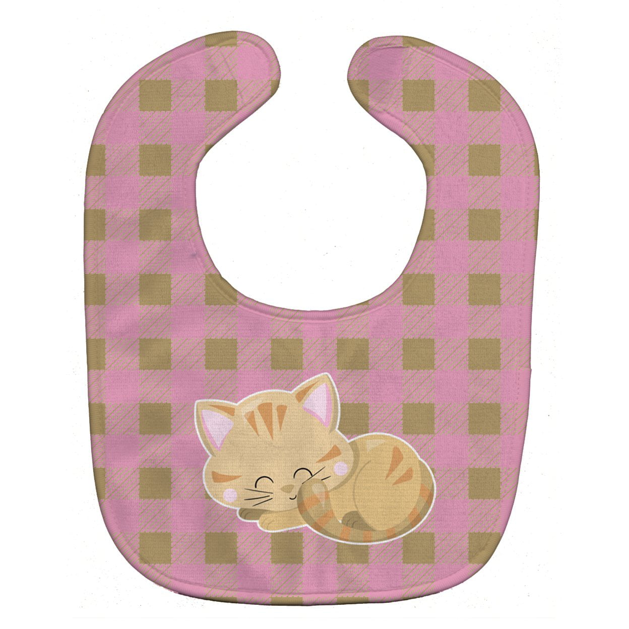 Kitten Sleeping Baby Bib