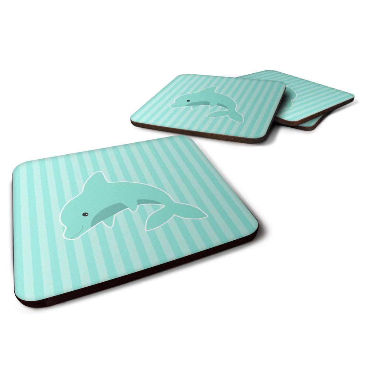 BB7120FC Dolphin Foam Coasters - Set of 4
