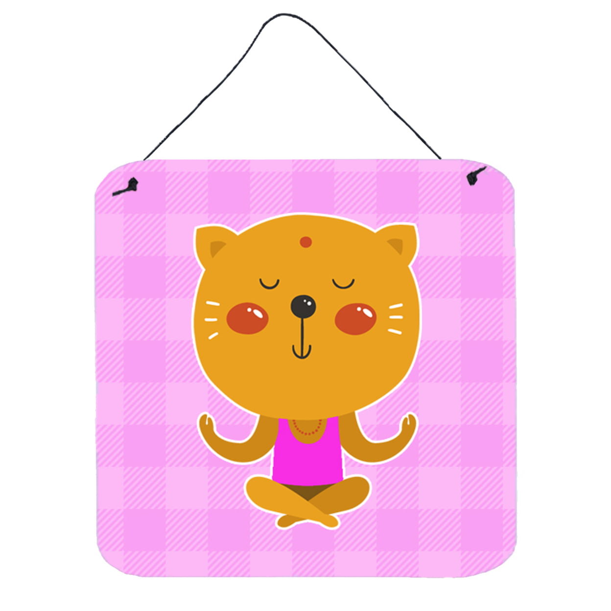 Yoga Cat Wall or Door Hanging Prints
