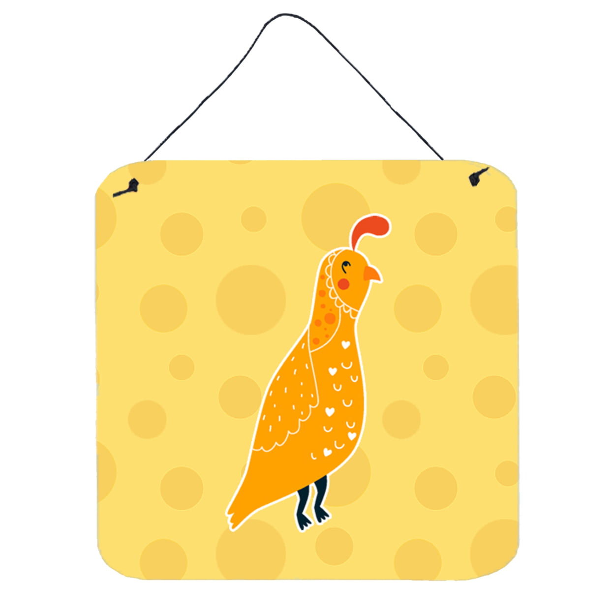 Partridge in Polkadots Wall or Door Hanging Prints