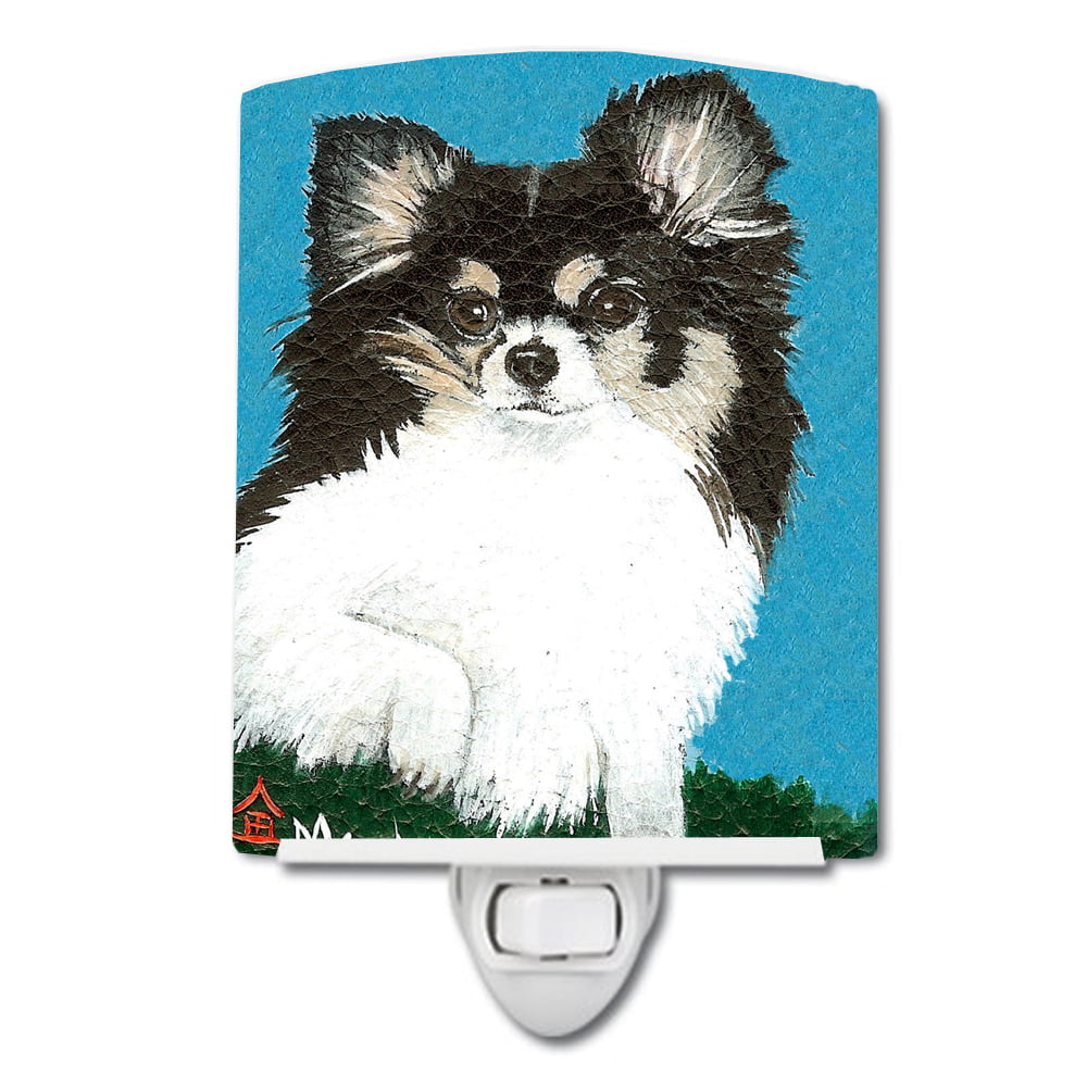 Chihuahua Cute Face Ceramic Night Light