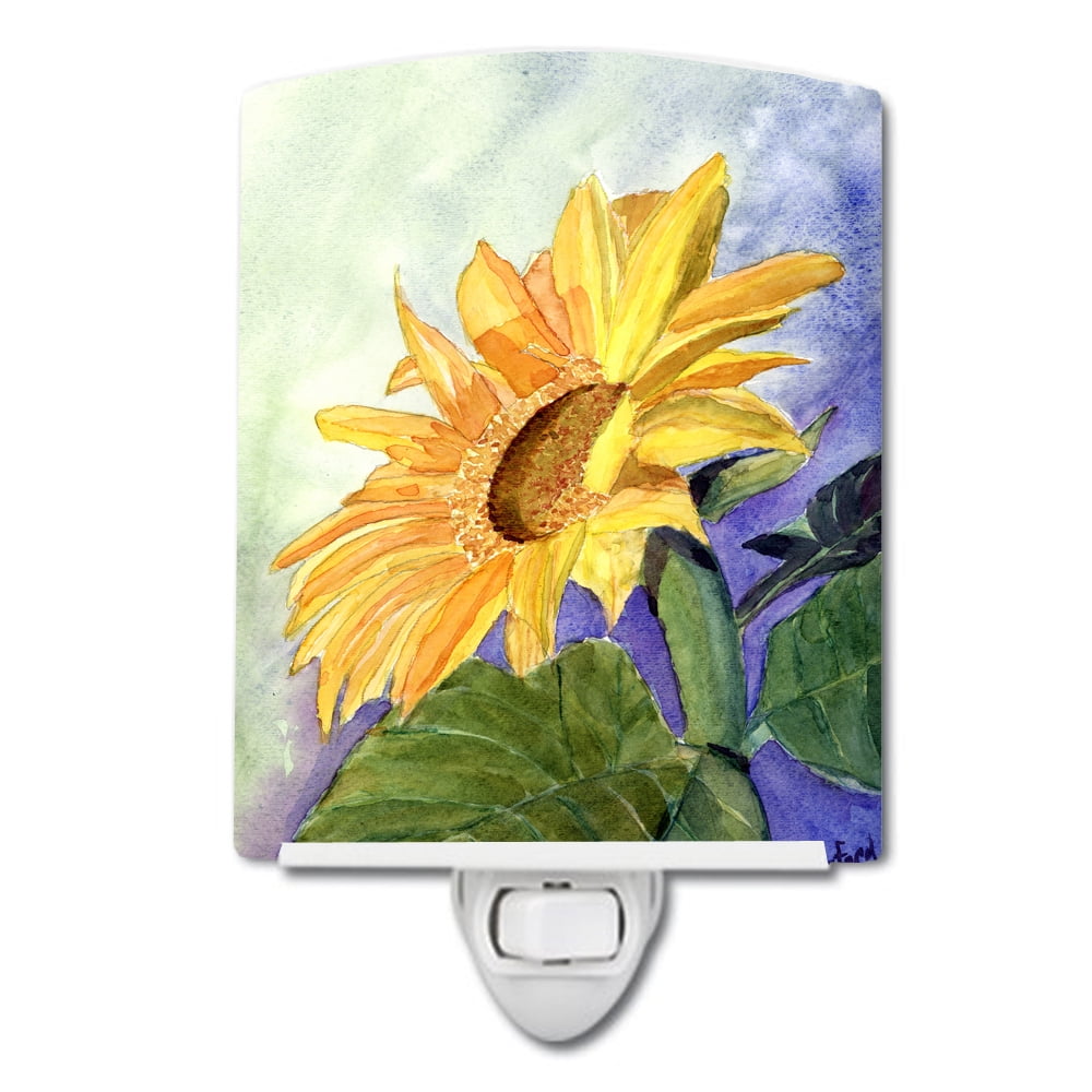 RDR2001CNL Flower - Sunflower Ceramic Night Light