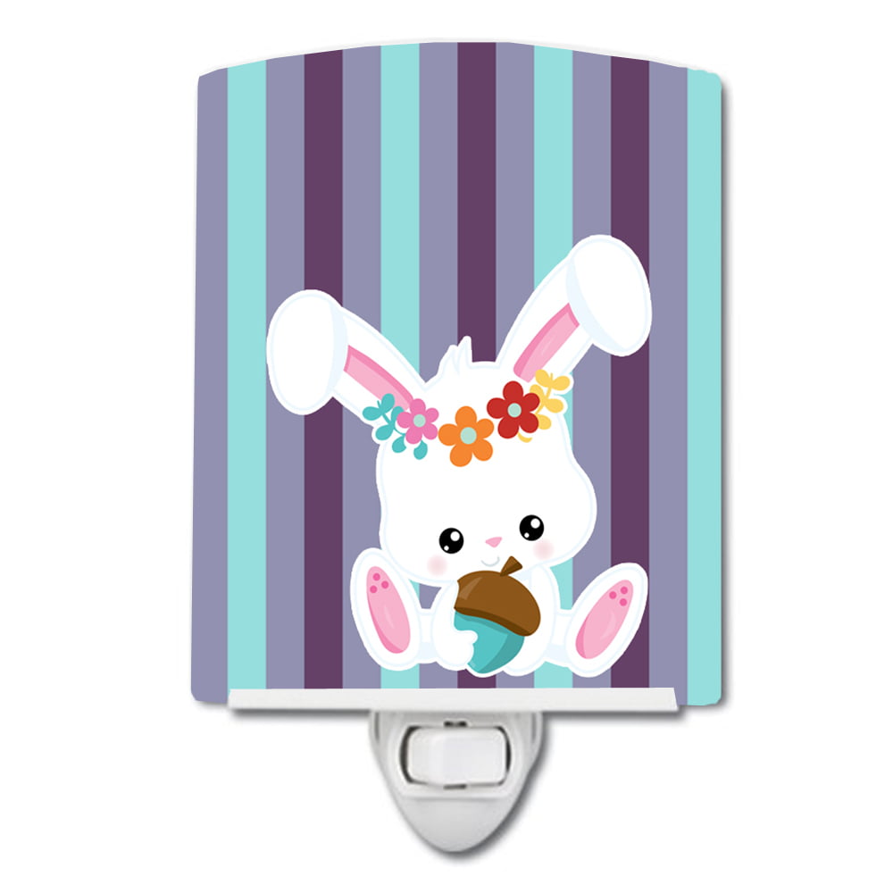 BB6790CNL Bunny Rabbit Ceramic Night Light