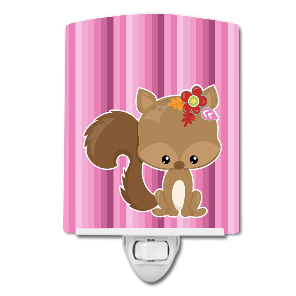 BB6793CNL Squirrel Ceramic Night Light