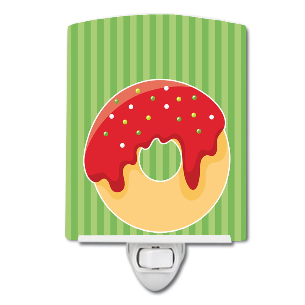 Christmas Donut Ceramic Night Light