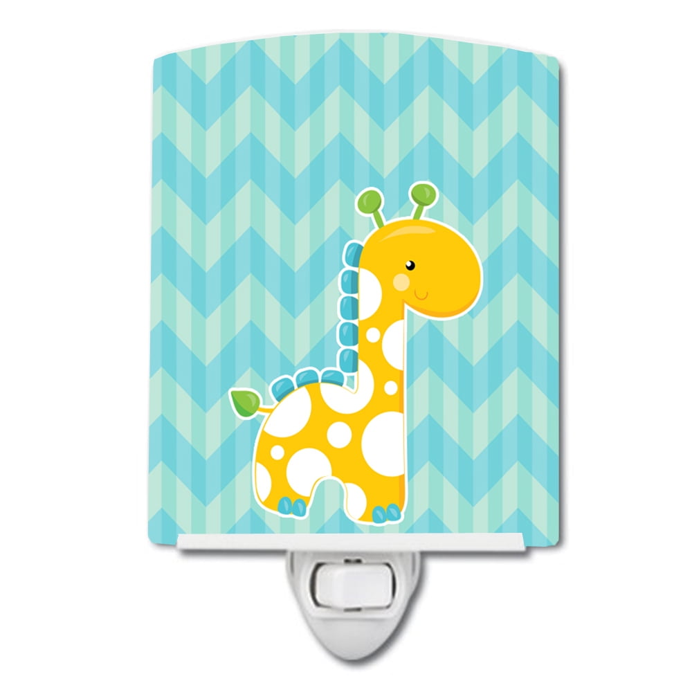 BB6821CNL Boy Giraffe Ceramic Night Light