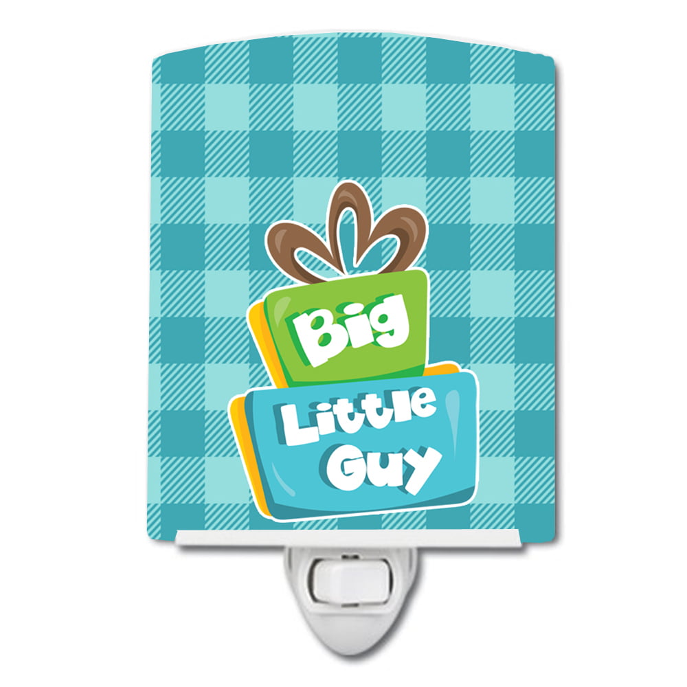 BB6825CNL Boy Big Little Guy Ceramic Night Light
